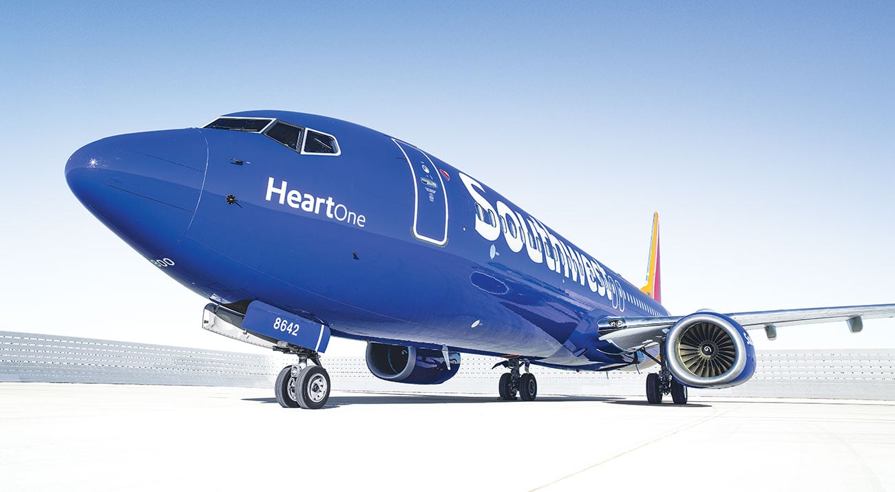 HeartOne Southwest Flight