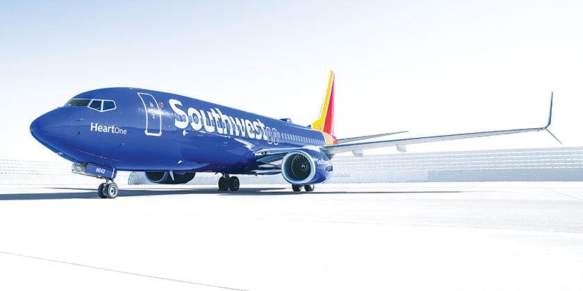 Southwest Ariines Plane